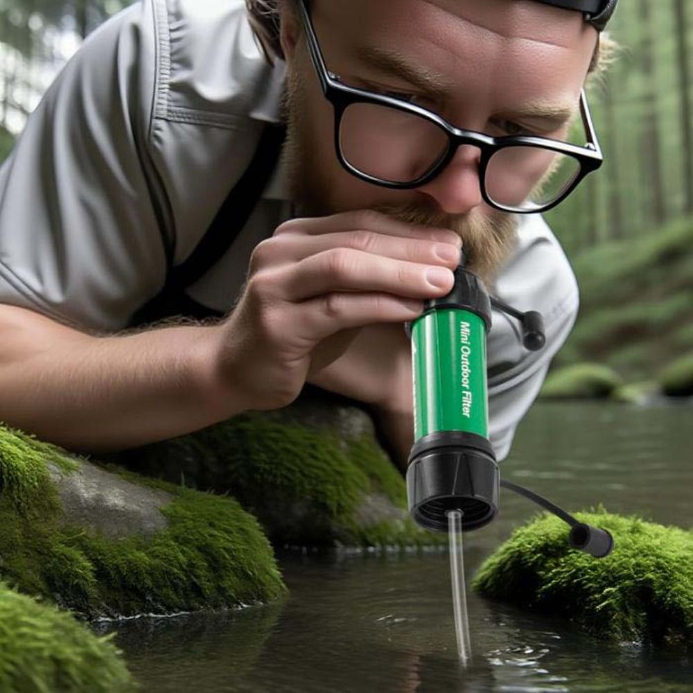 Mini Mini Water Filter Straw S - Water Purification Straw のレビューと価格
