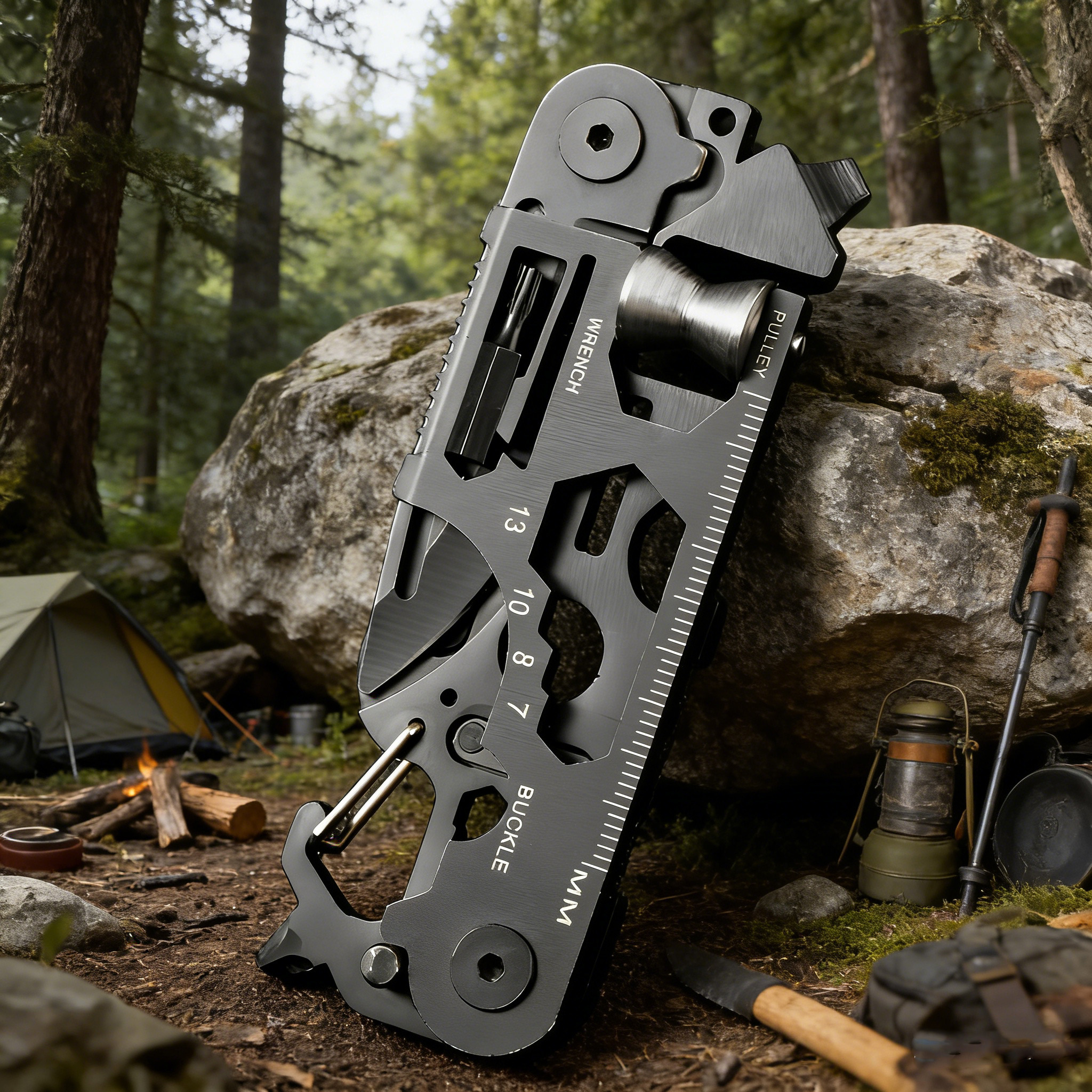 Multifunctional Outdoor Tool C - Fire Starting Kit のレビューと価格