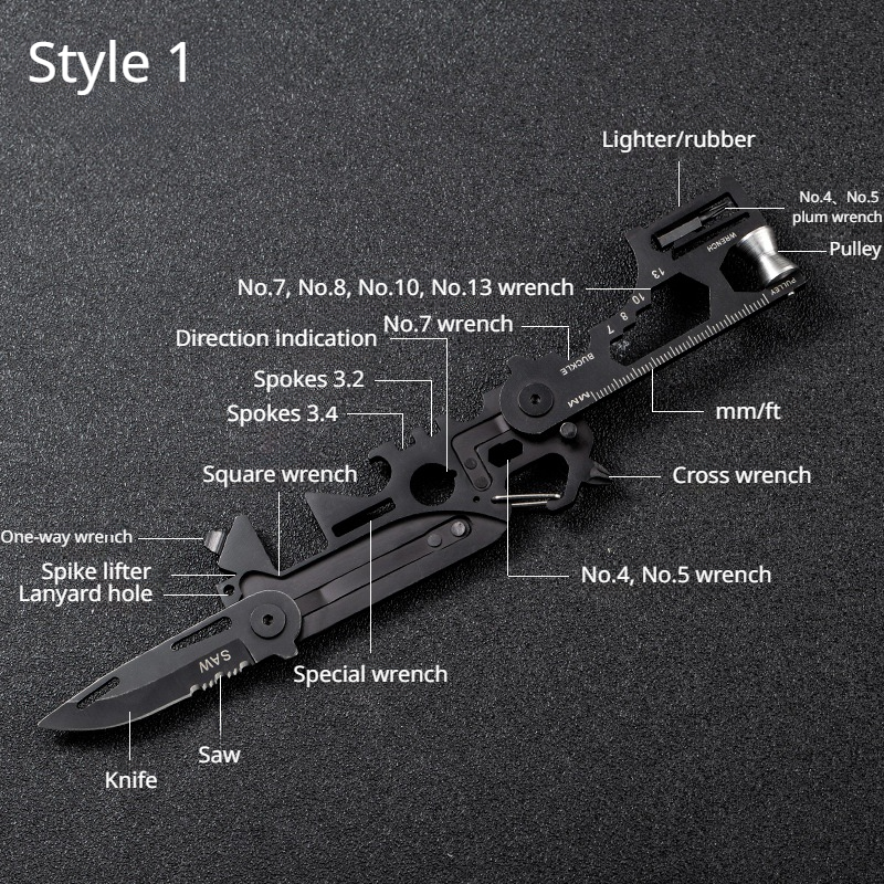 Multifunctional Outdoor Tool C - Fire Starting Kit のレビューと価格