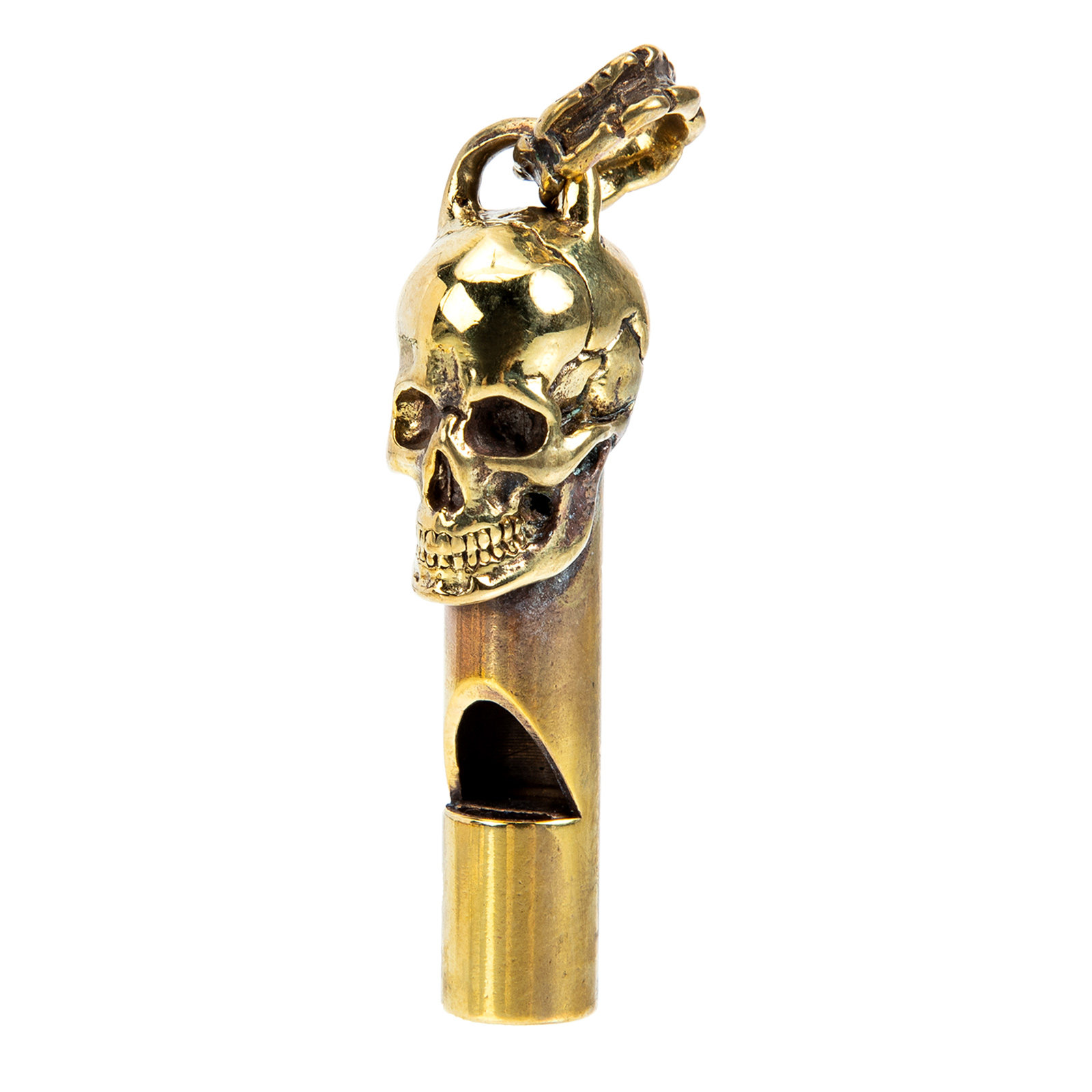 Creative Skull Head Copper Whi - Emergency Whistle Loud のレビューと価格