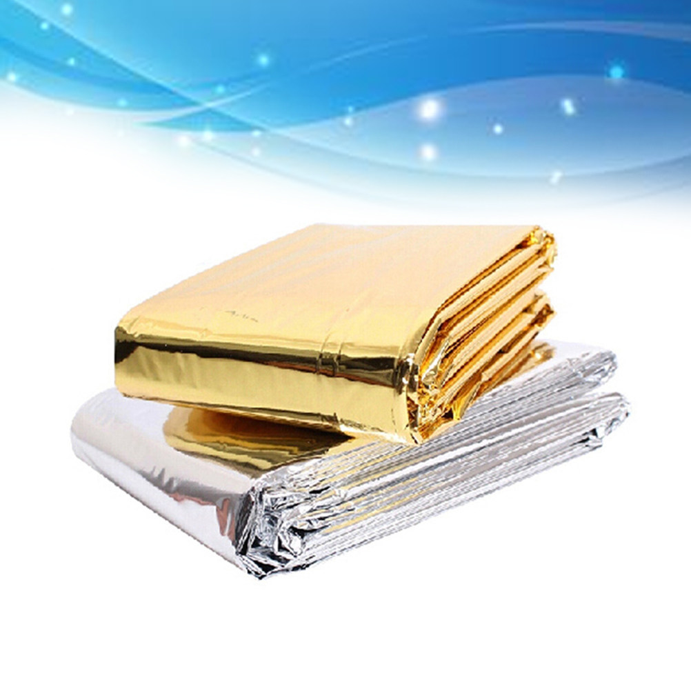 Emergency Blanket Silver Golde - Survival Blanket Reflective のレビューと価格