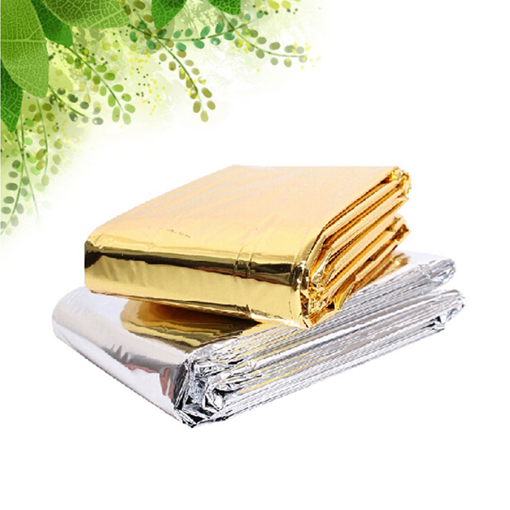 Emergency Blanket Silver Golde - Survival Blanket Reflective のレビューと価格