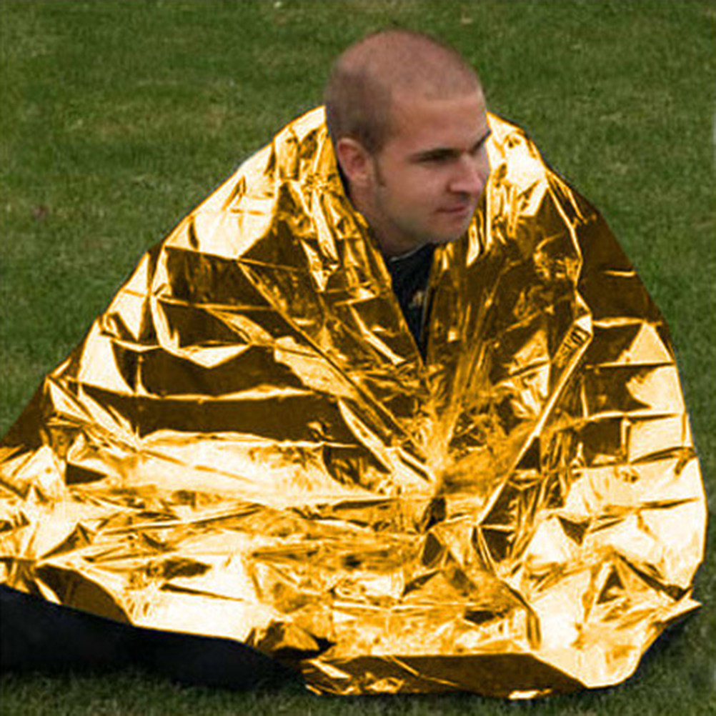 Emergency Blanket Silver Golde - Survival Blanket Reflective のレビューと価格