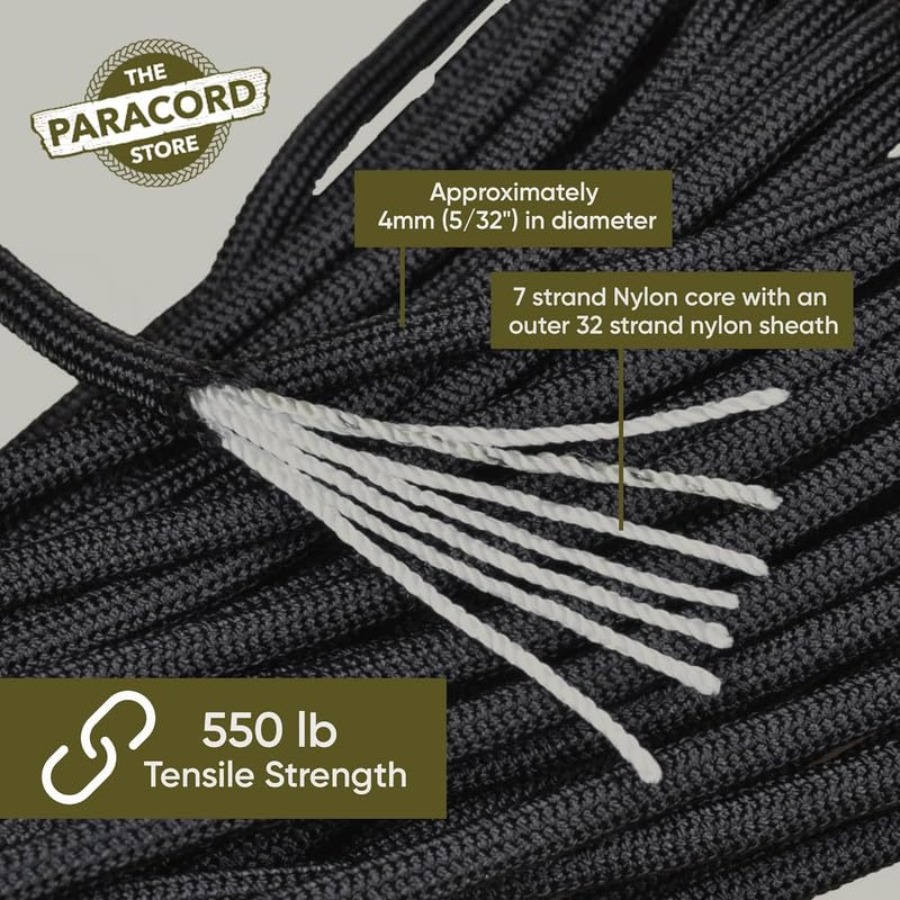 Type III 550 Paracord - 1000 F - Para Cord 1000Ft のレビューと価格