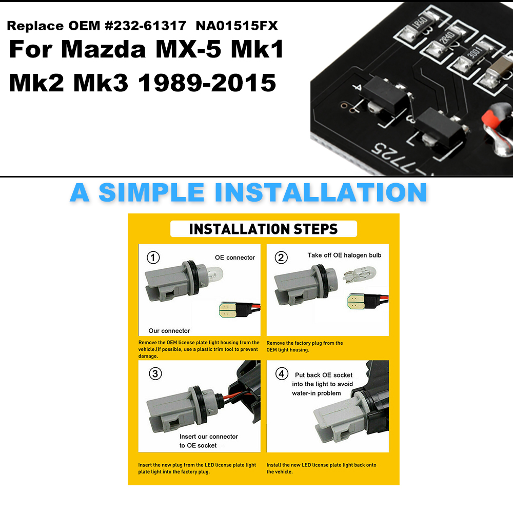 2pcs iJDM LED Front Side Marke - Signal Panel Orange のレビューと価格
