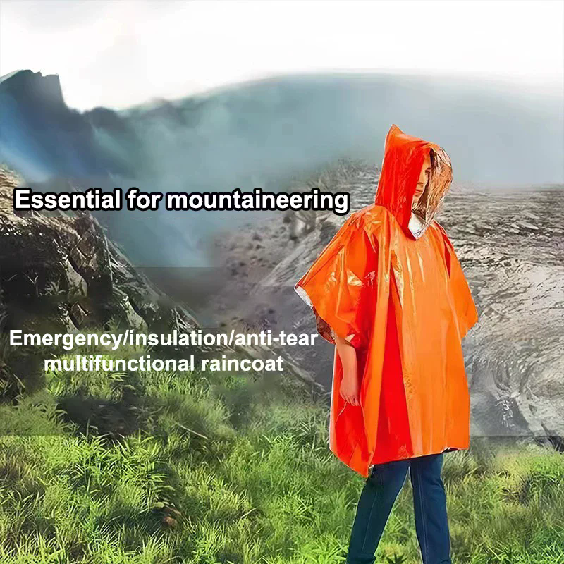 4PCS Emergency Survival Rain H - Survival Blanket Reflective のレビューと価格