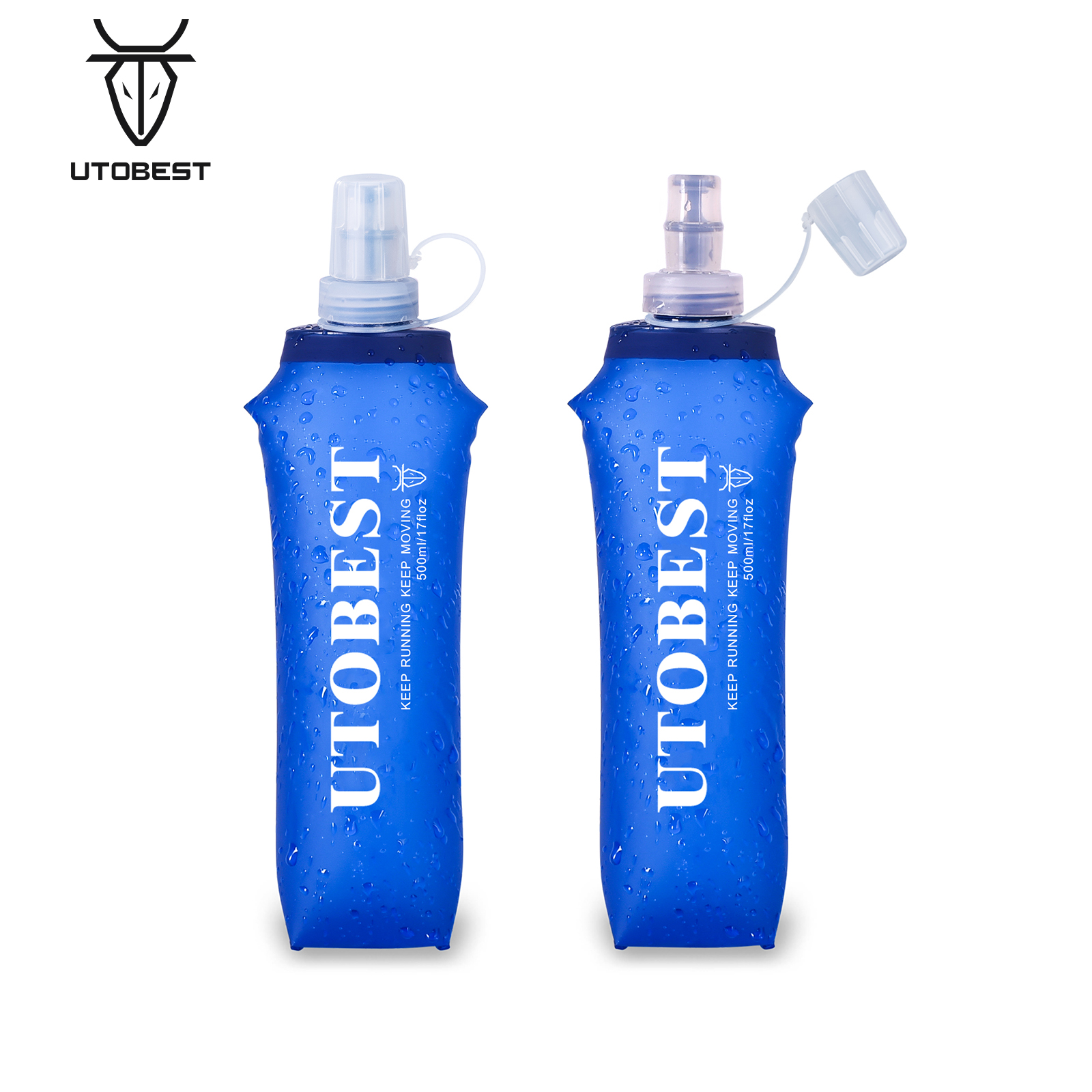 UTOBEST 250ml 350ml 500ml Soft - Water Bag Collapsible のレビューと価格
