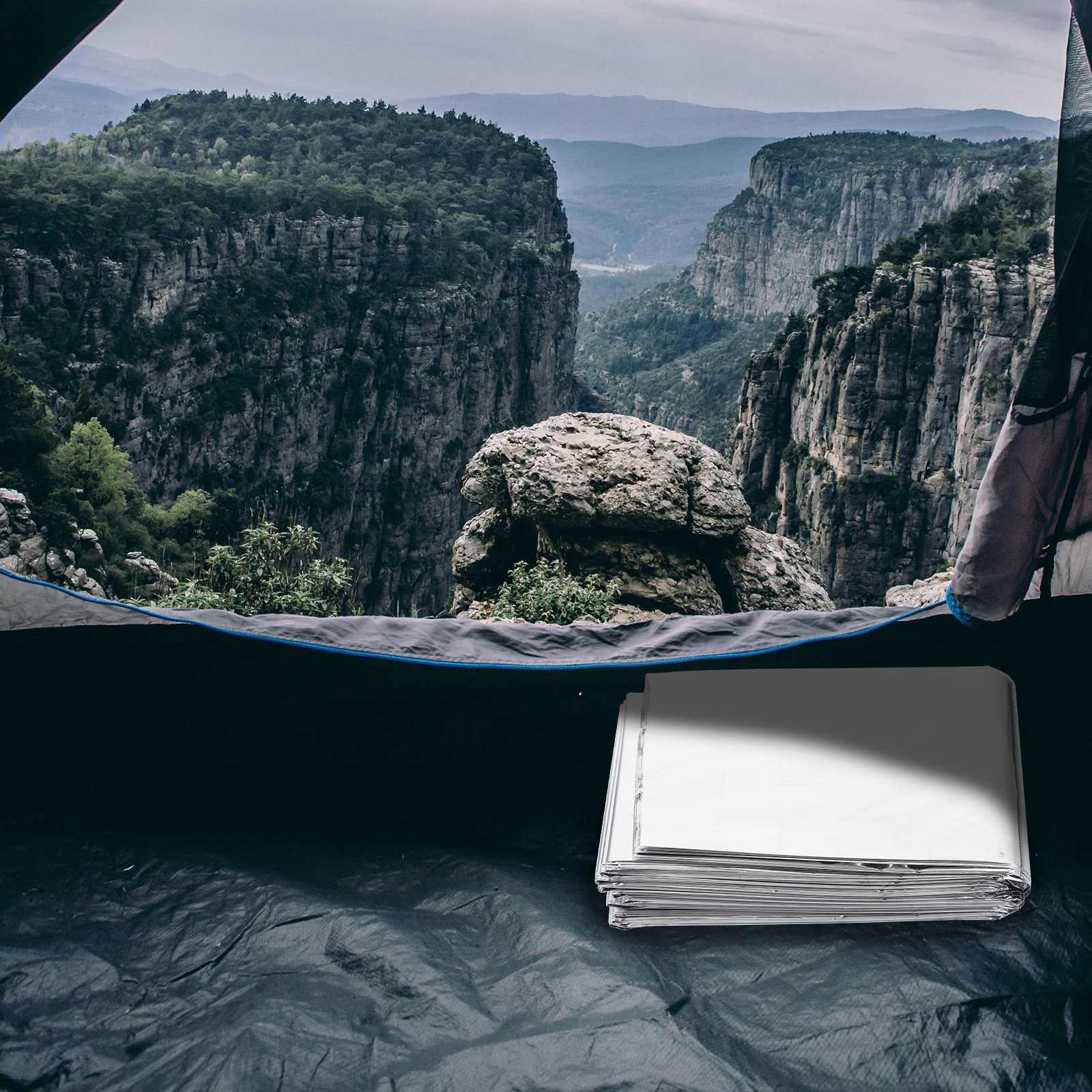2Pcs Outdoor Survival Emergenc - Survival Blanket Reflective のレビューと価格