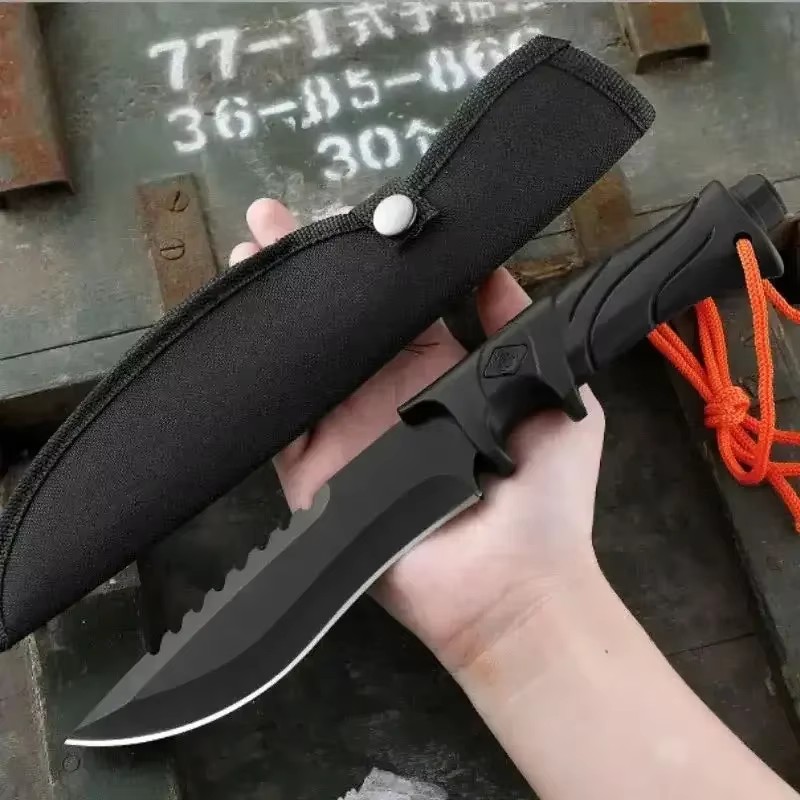 Outdoor High hardness straight - Bushcraft Knife Fixed のレビューと価格