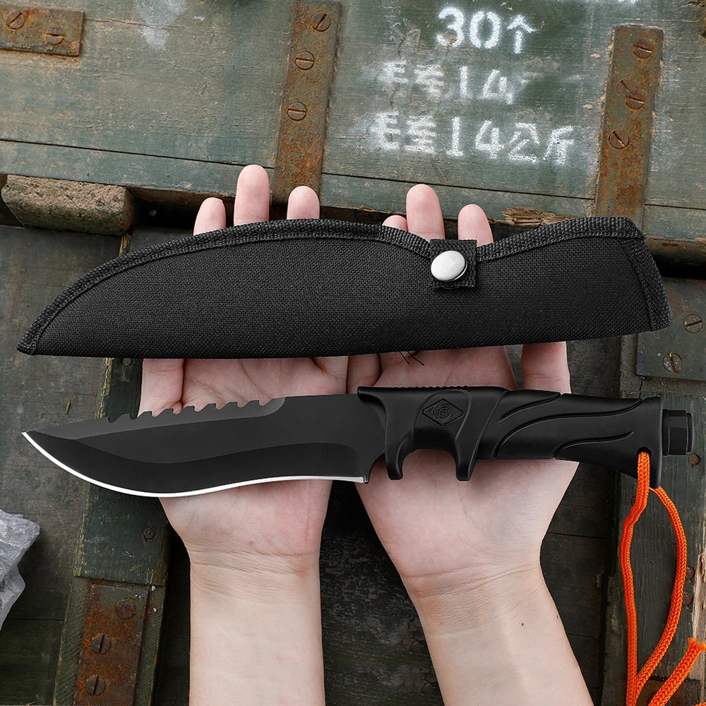 Outdoor High hardness straight - Bushcraft Knife Fixed のレビューと価格