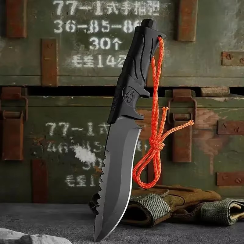 Outdoor High hardness straight - Bushcraft Knife Fixed のレビューと価格