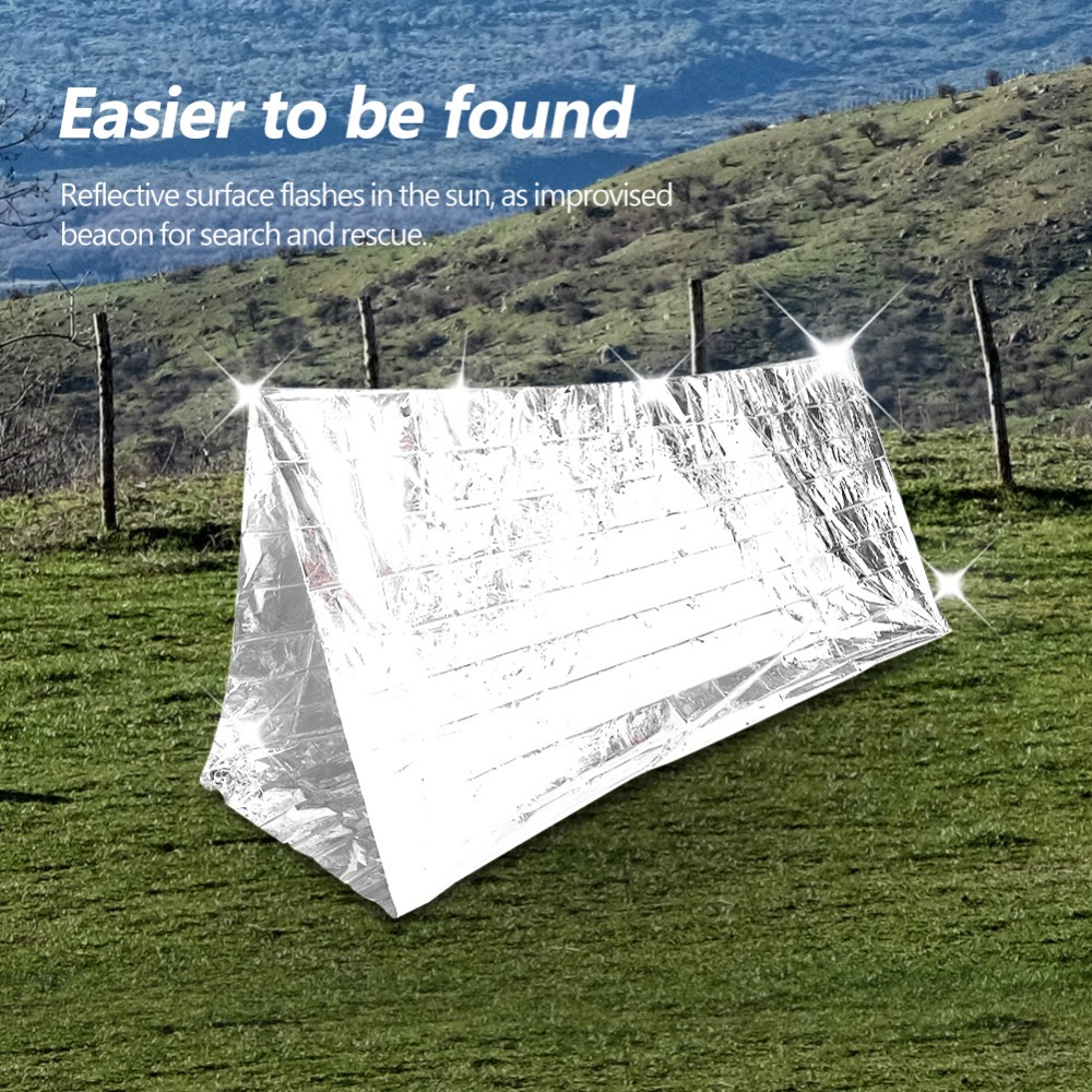 2 Pcs Reflective Emergency She - Survival Blanket Reflective のレビューと価格