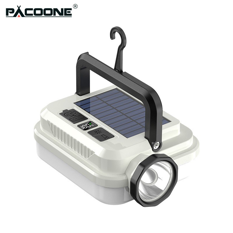 PACOONE Multifunctional Campin - Solar Emergency Charger のレビューと価格