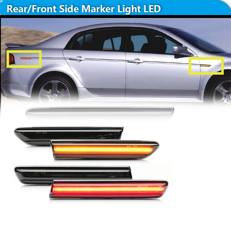 For Acura TL Car LED Front Rea - Signal Flare Kit のレビューと価格