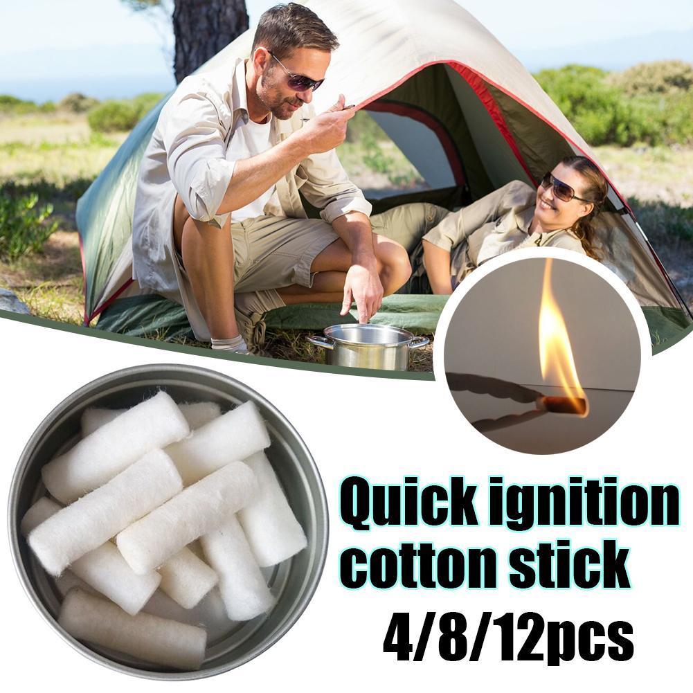 12pcs Outdoor Camping Paraffin - Fire Starting Kit のレビューと価格