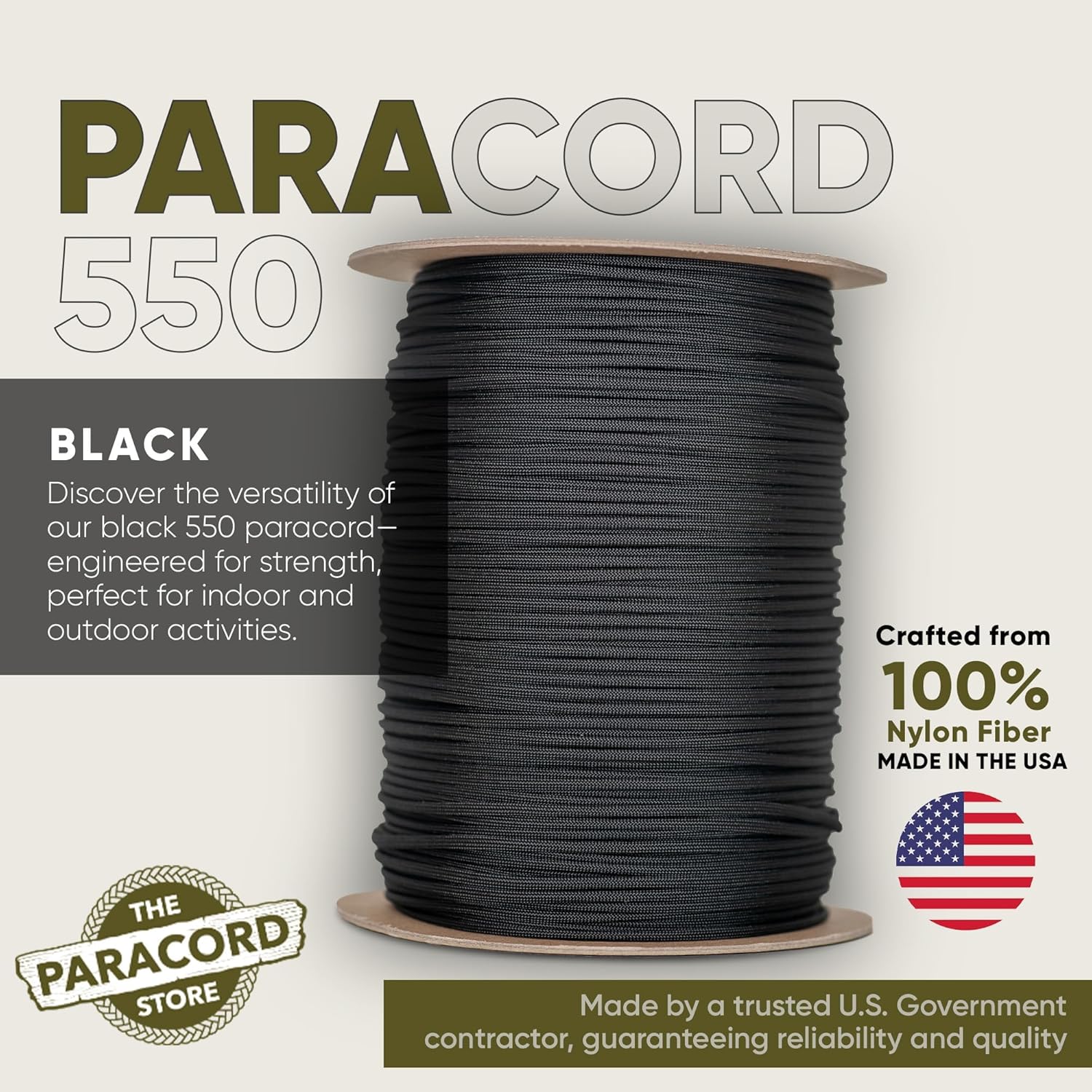Type III 550 Paracord 1000 FT  - Para Cord 1000Ft のレビューと価格