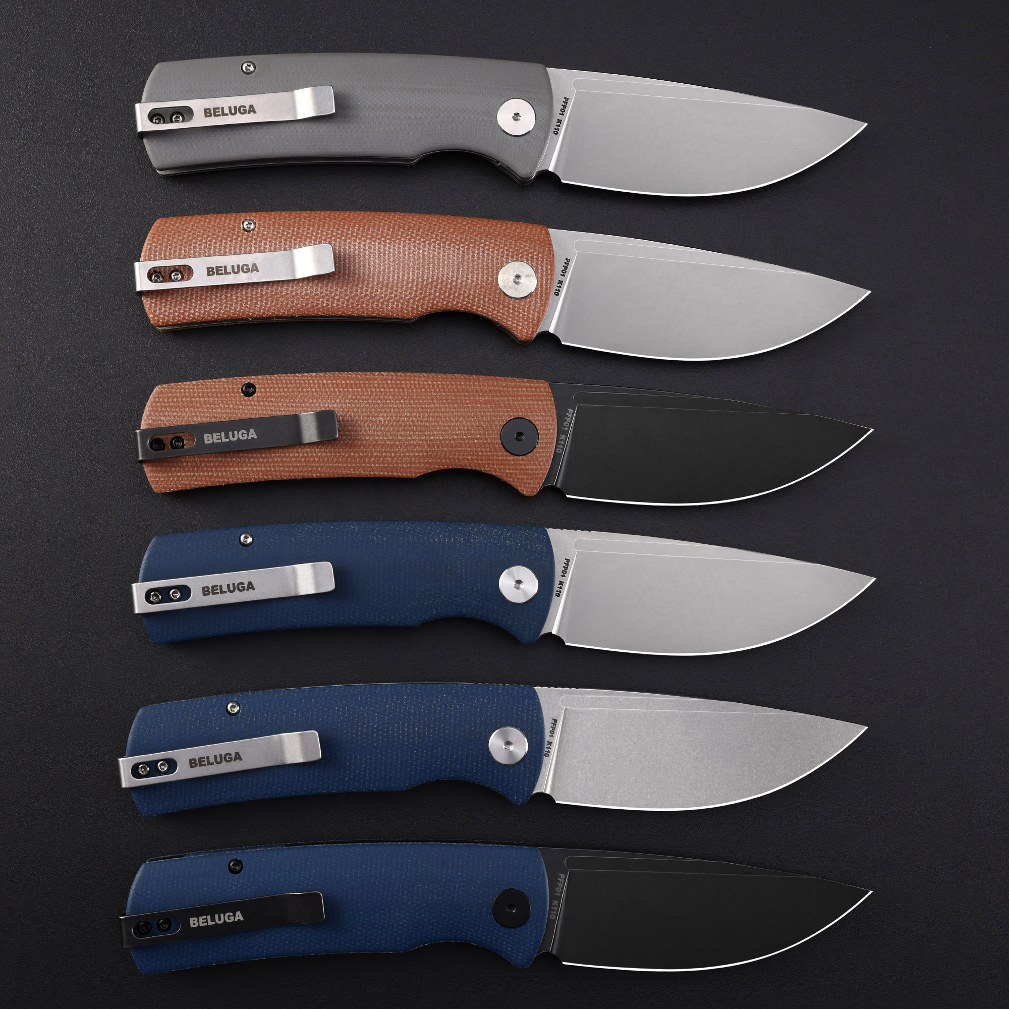 Petrified Fish Beluga PFP01 Qu - Bushcraft Knife Fixed のレビューと価格