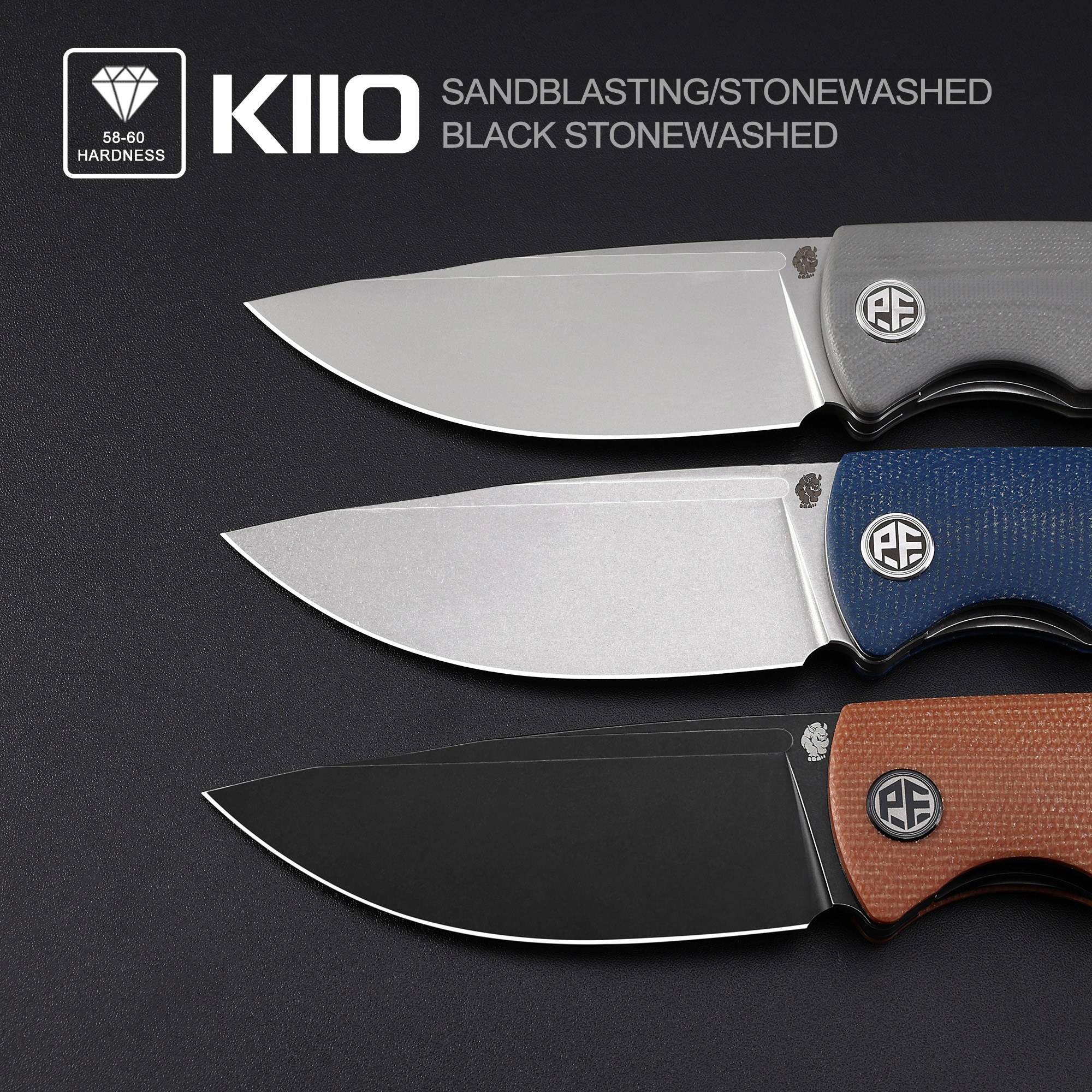 Petrified Fish Beluga PFP01 Qu - Bushcraft Knife Fixed のレビューと価格