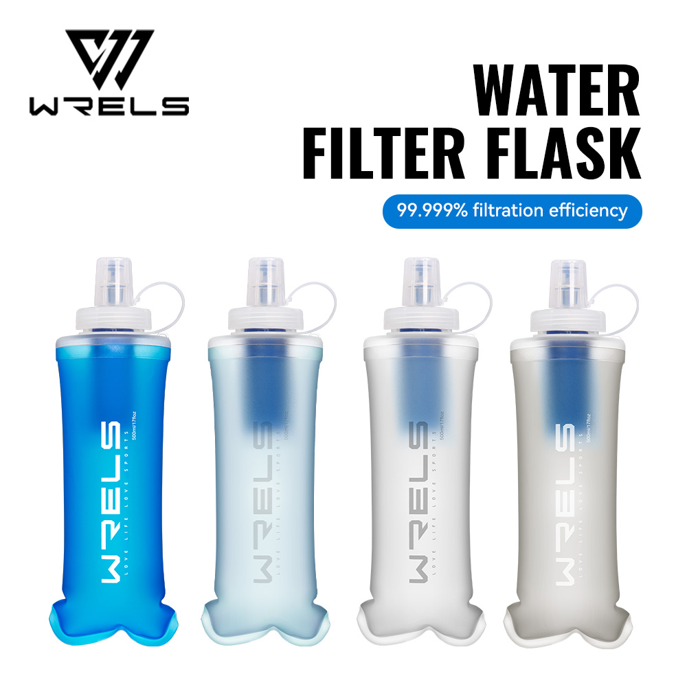 WRELS Water Filter Bottle Coll - Water Bag Collapsible のレビューと価格