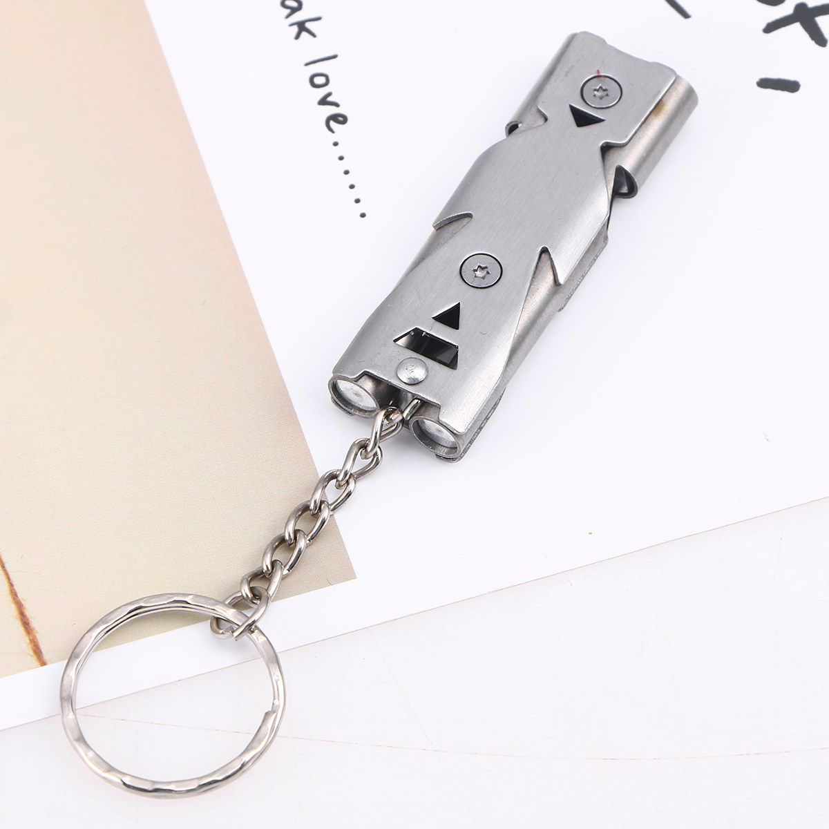 1Pcs Emergency Double Tube Sur - Emergency Whistle Loud のレビューと価格