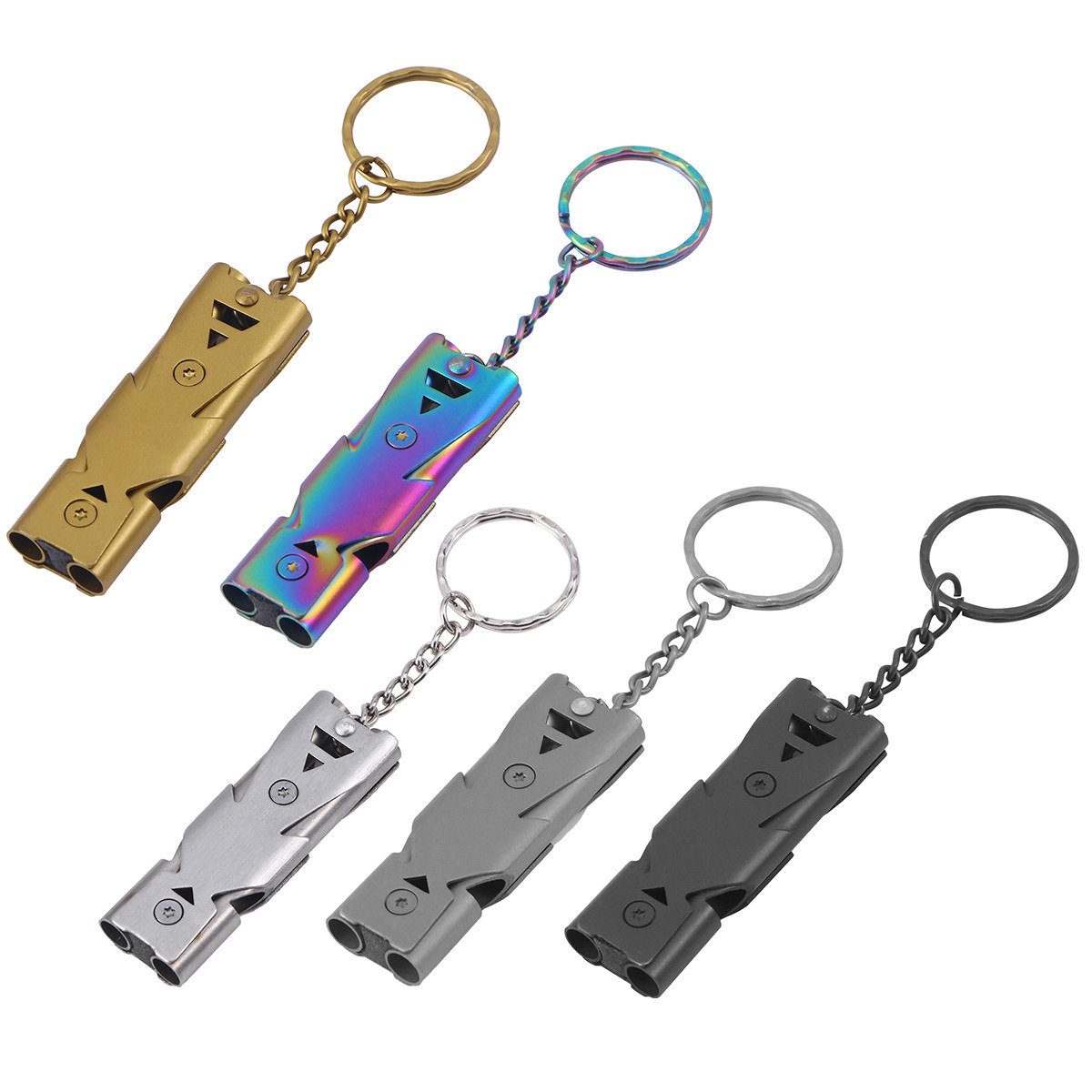 1Pcs Emergency Double Tube Sur - Emergency Whistle Loud のレビューと価格