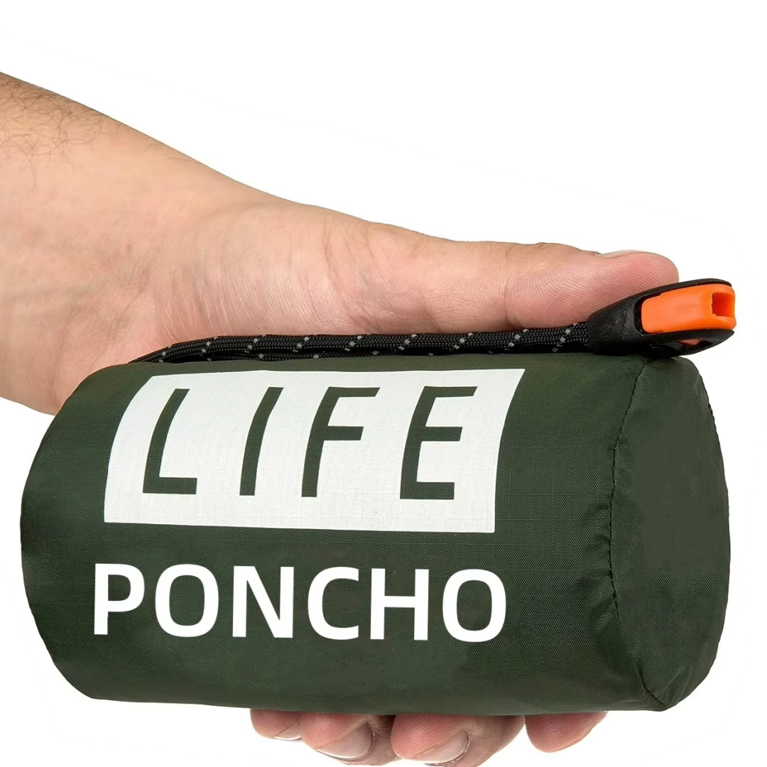 LIFE poncho Emergency Survival - Survival Blanket Reflective のレビューと価格