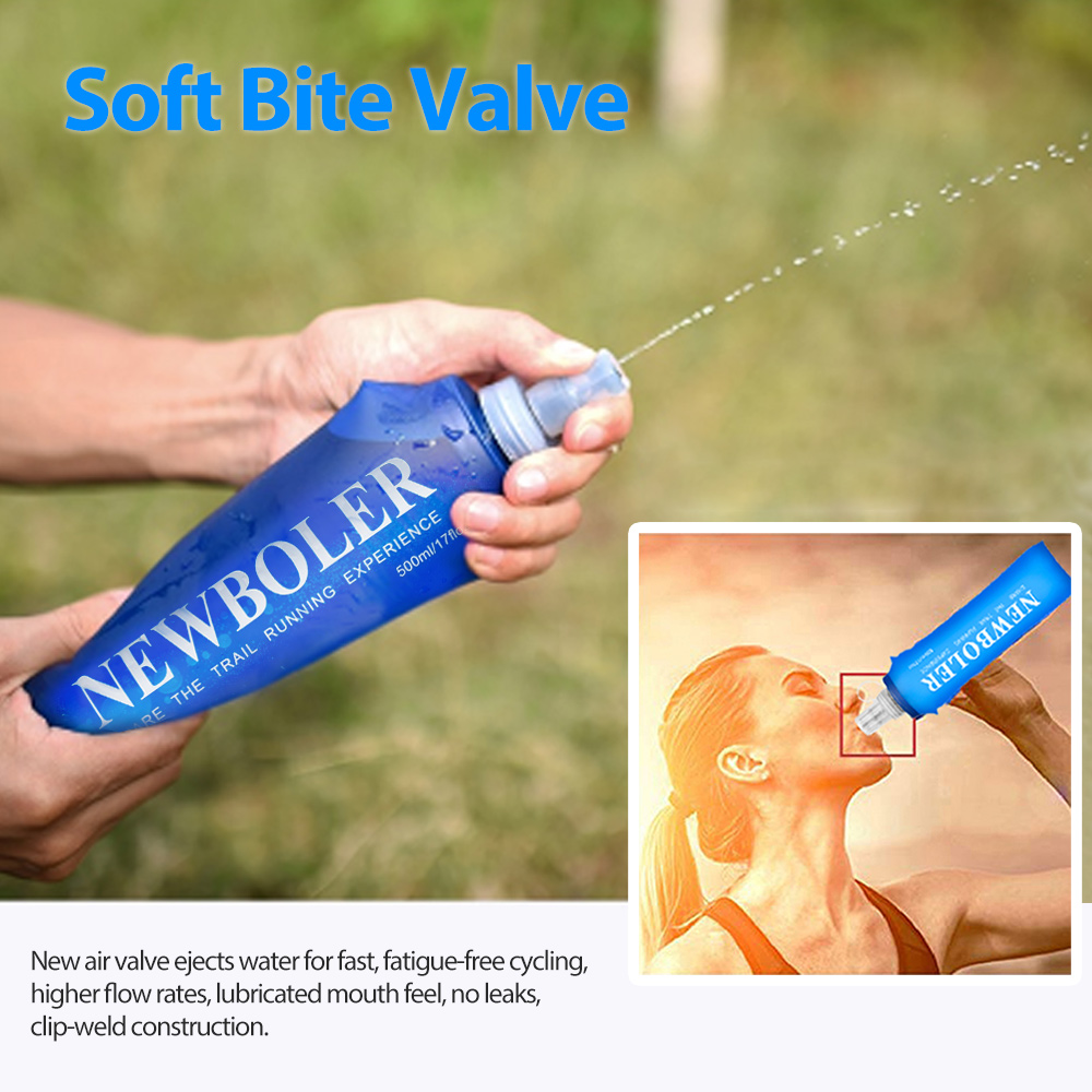 750ML Water Bottle TPU Folding - Water Bag Collapsible のレビューと価格