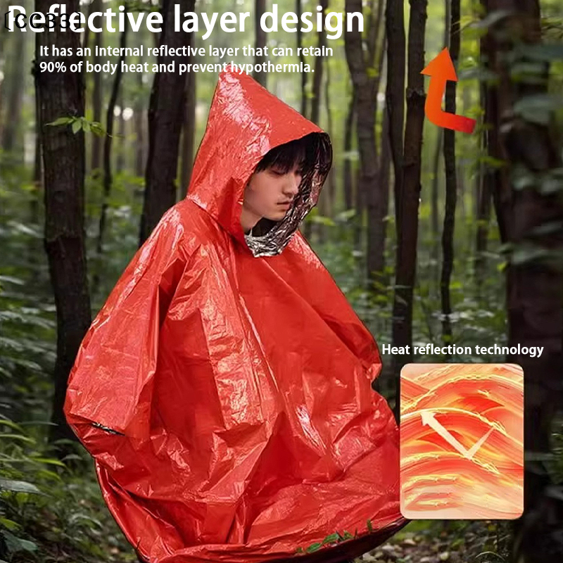 Emergency Survival Rain Hot Po - Survival Blanket Reflective のレビューと価格