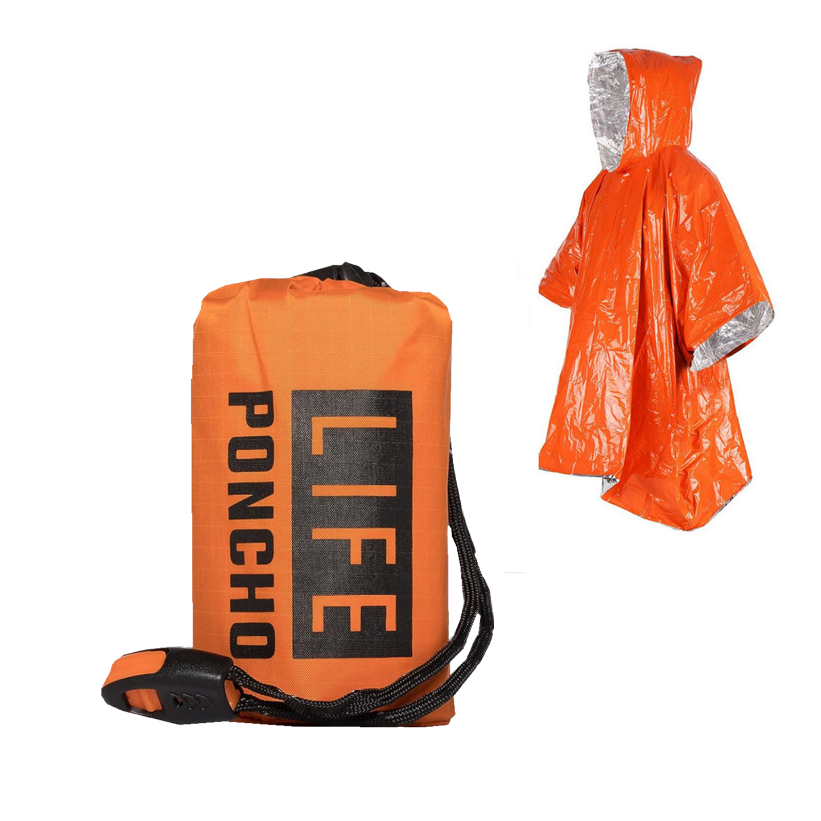 LIFE Emergency Survival Poncho - Survival Blanket Reflective のレビューと価格