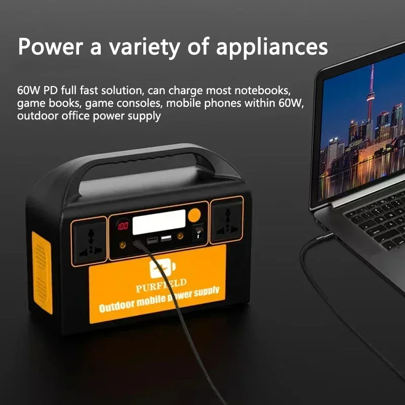 PURFIELD 220V 110V 300W Portab - Solar Emergency Charger のレビューと価格