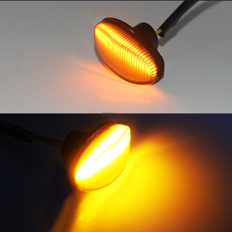 4PCS Smoked Lens Front Amber & - Signal Flare Kit のレビューと価格