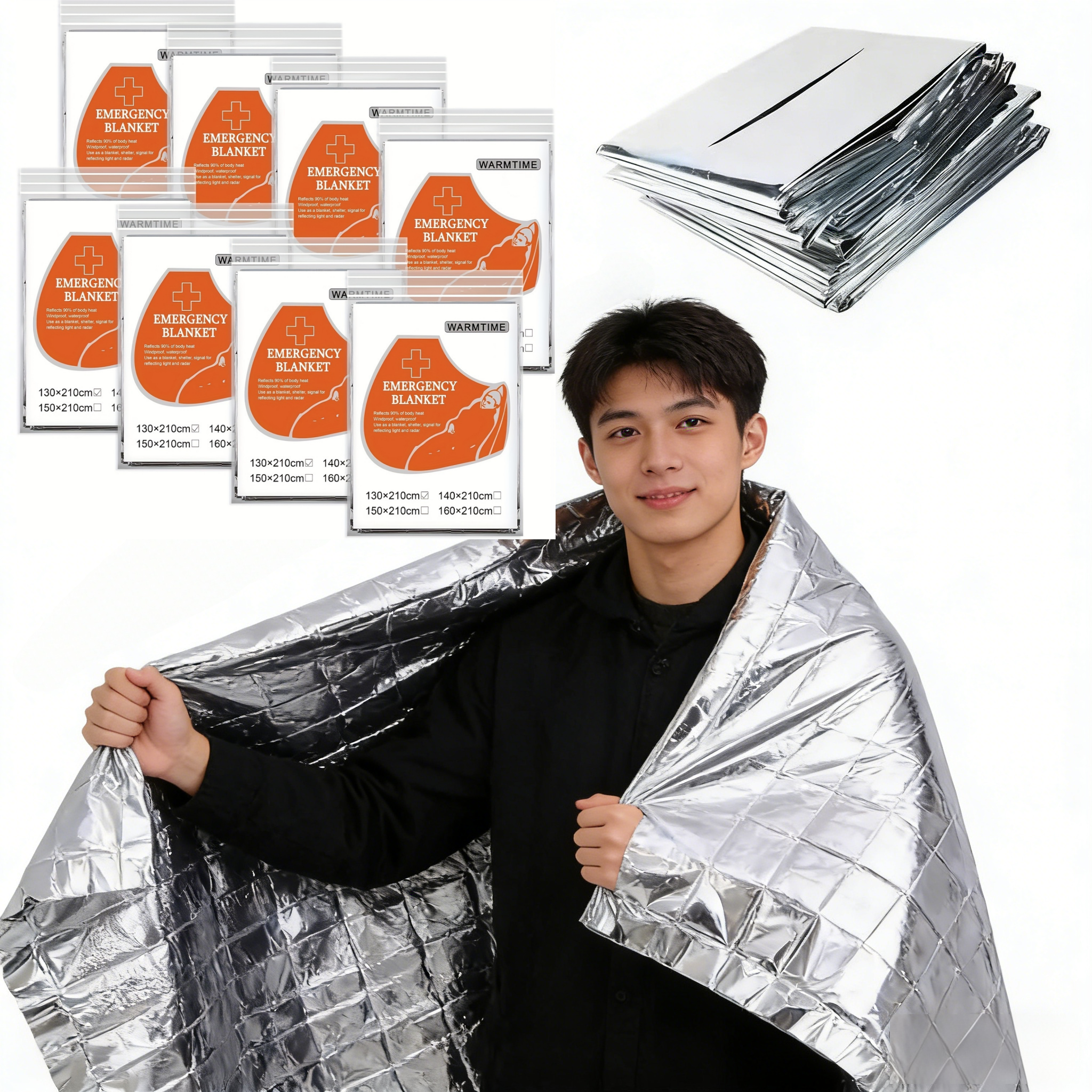 Foldable Reflective Survival B - Survival Blanket Reflective のレビューと価格