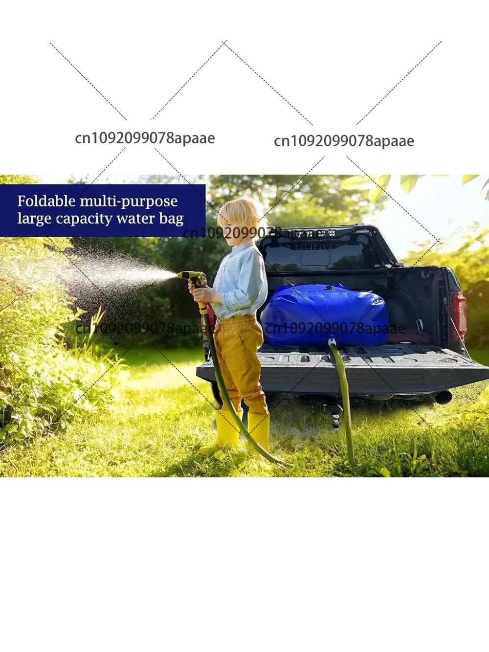 110L PVC Water Storage Bag, Po - Water Bag Collapsible のレビューと価格