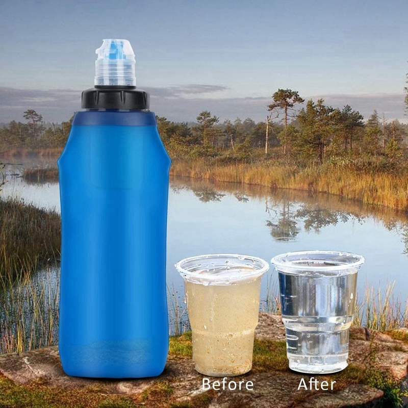 500Ml Water Filter Bottle Wate - Water Purification Straw のレビューと価格