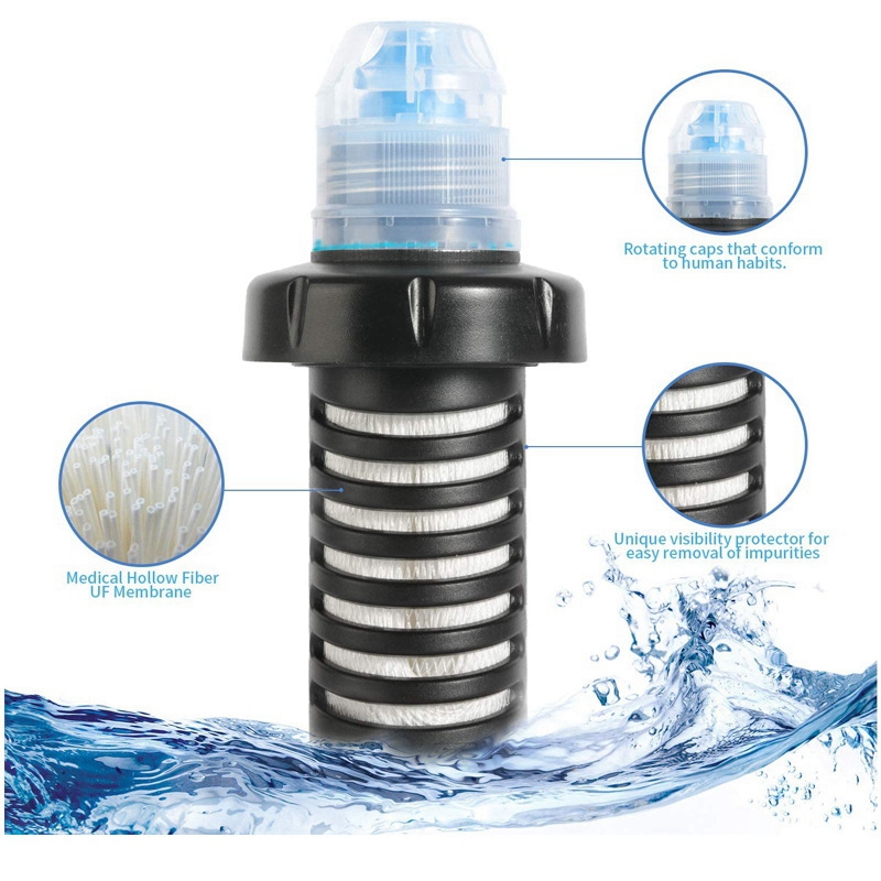 500Ml Water Filter Bottle Wate - Water Purification Straw のレビューと価格