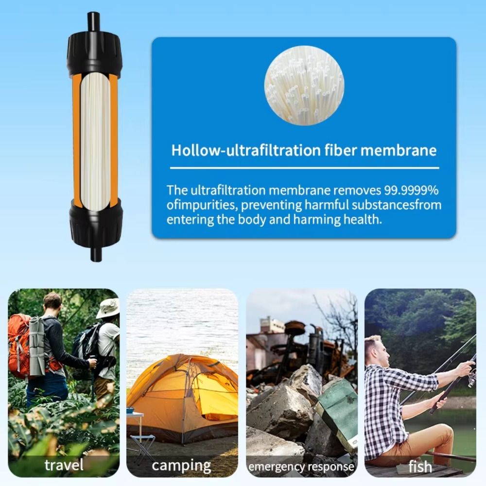 Mini Mini Water Filter Straw P - Water Purification Straw のレビューと価格