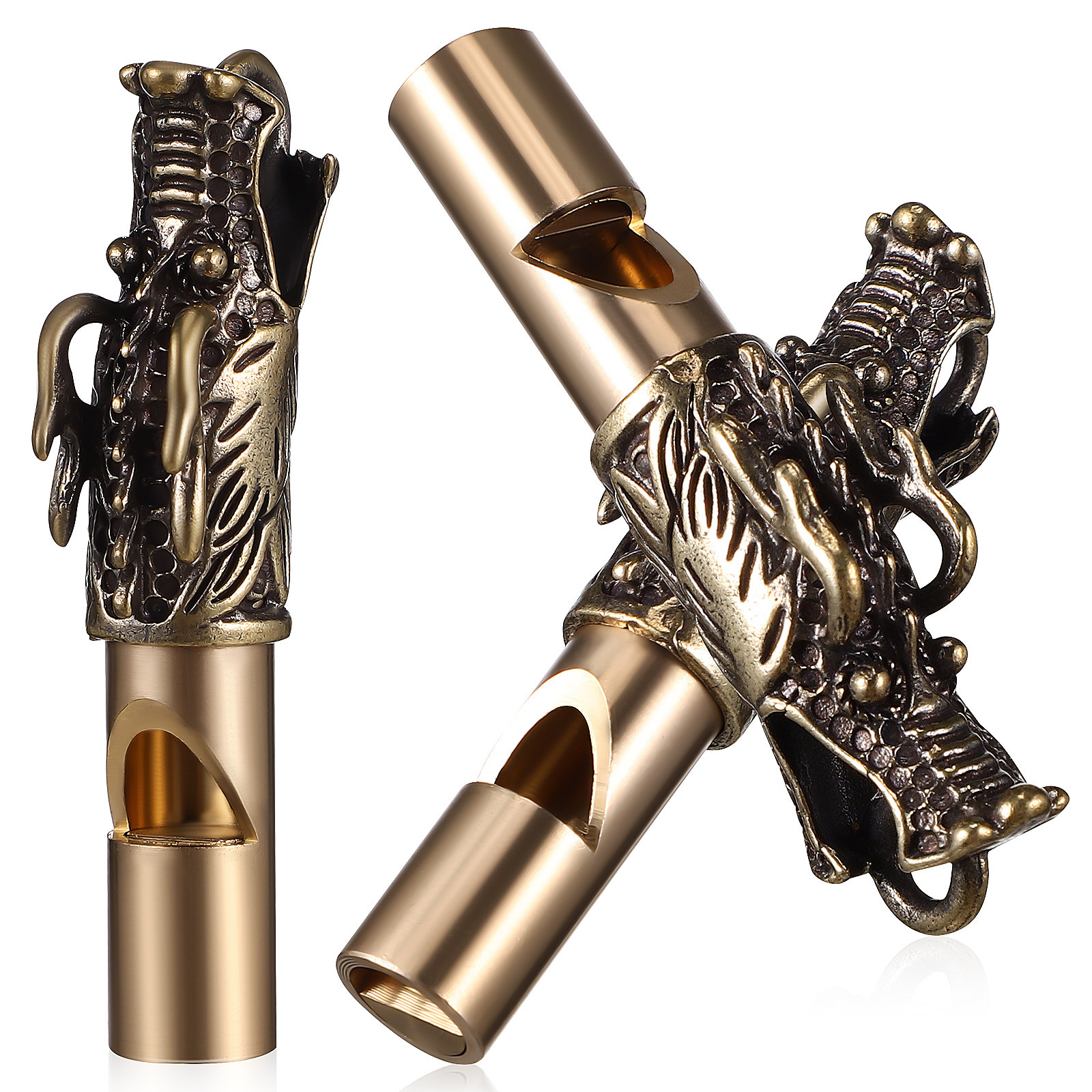 3Pcs Chinese Dragon Whistles B - Emergency Whistle Loud のレビューと価格
