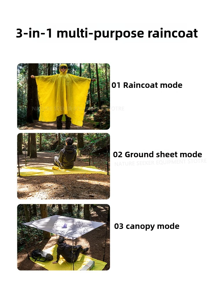 15D/210T Raincoat Waterproof R - Emergency Poncho Rain のレビューと価格