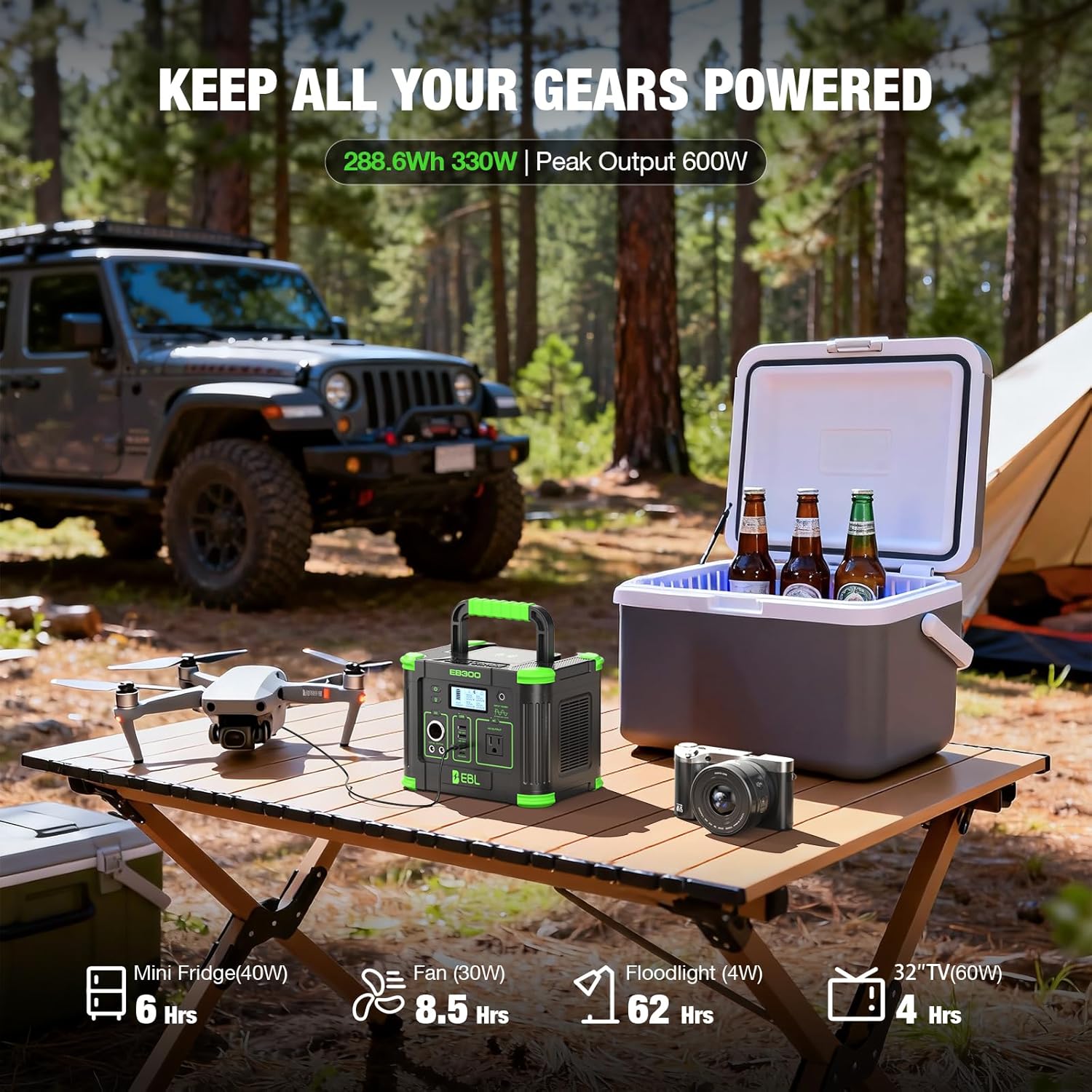 330W Portable Power Station 28 - Solar Emergency Charger のレビューと価格